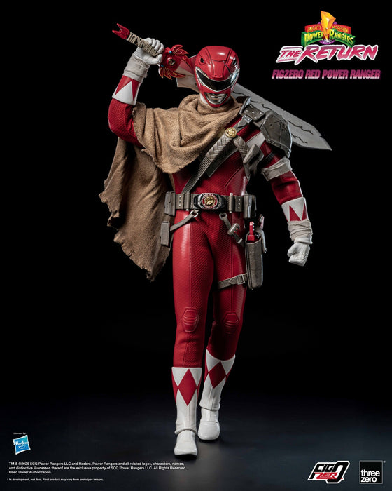 Pre-order 1/6 THREE ZERO 3Z10200W0 Red Power Ranger Action Figure