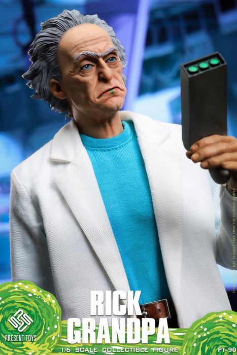 Pre-order 1/6 Present Toys PT-sp90 Rick Grandpa Action Figure