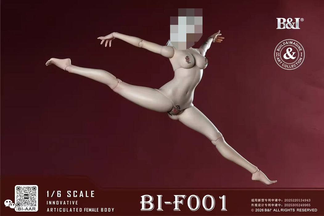 Pre-order 1/6 B&I BI-F001 Female Body (Deluxe)