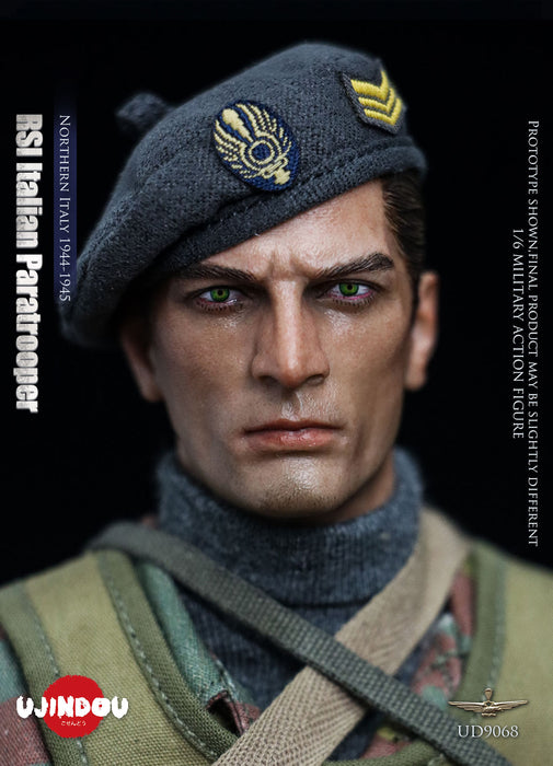 Pre-order 1/6 UJINDOU UD9068 RSI Italian Paratrooper Northern Italy 1944-1945 Action Figure