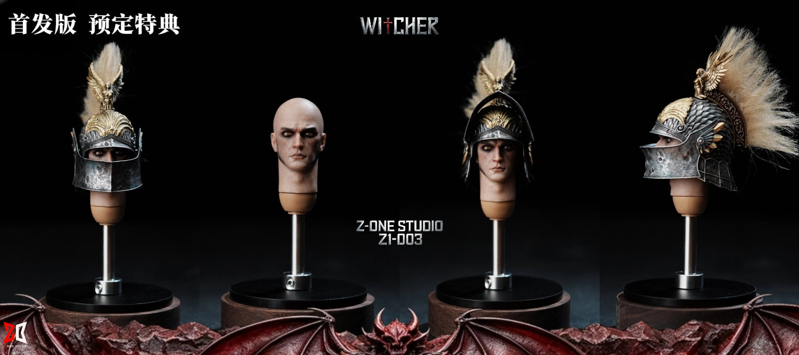 Pre-order 1/6 Z-ONE STUDIO Z1-003 Knight of the Dragon Action Figure