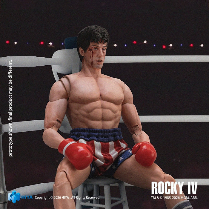 Pre-order 1/12 HiyaToys ESR0222 Rocky IV Rocky Boxer Version Action Figure