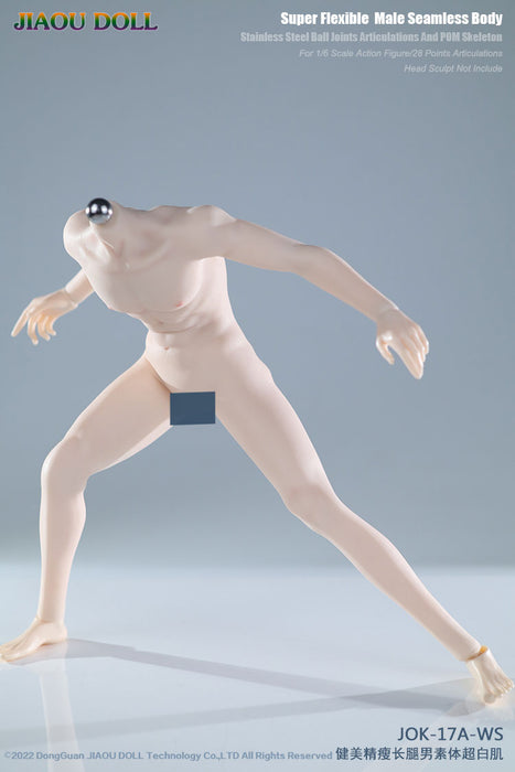 In-stock 1/6 JIAOU DOLL JOK-17A Slim Fit Male Seamless Body
