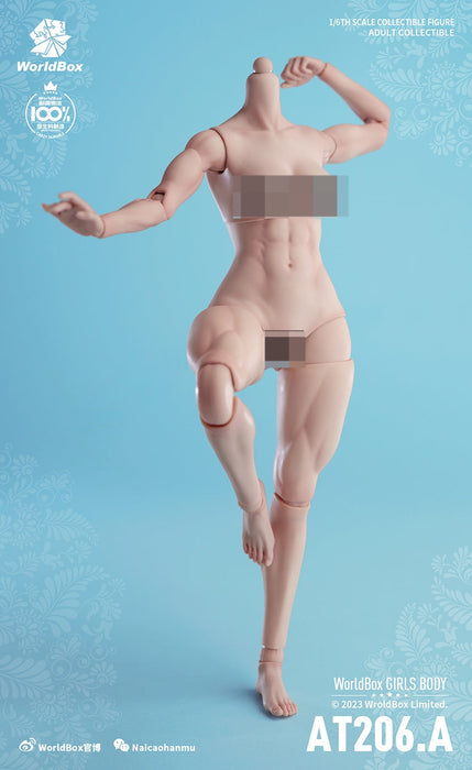 In-stock 1/6 Worldbox AT206 Muscular Female Body