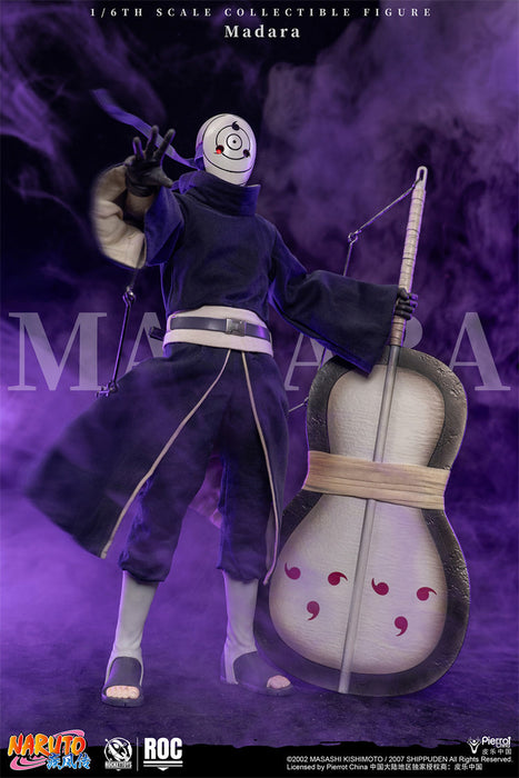Pre-order 1/6 Rocket Toys ROC-021 Madara Uchiha White Mask Version Action Figure