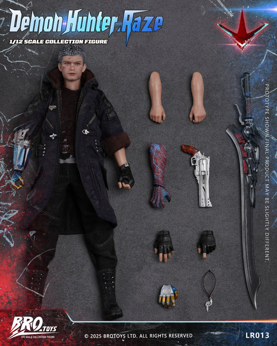 Pre-order 1/12 BROTOYS LR013 Demon Hunter Raze Action Figure