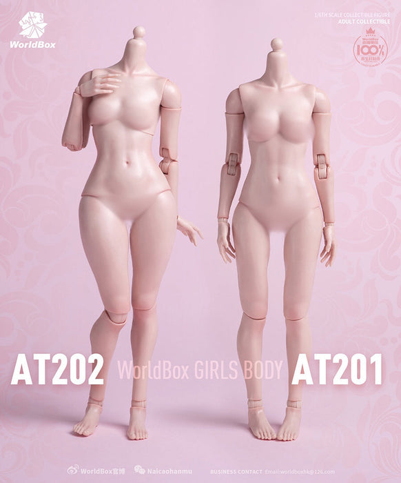 In-stock 1/6 Worldbox AT202 Wide Hip Female Body