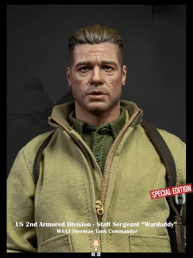 In-stock 1/6 Facepool FP009 2nd Armored Division Staff Sergeant Action Figure
