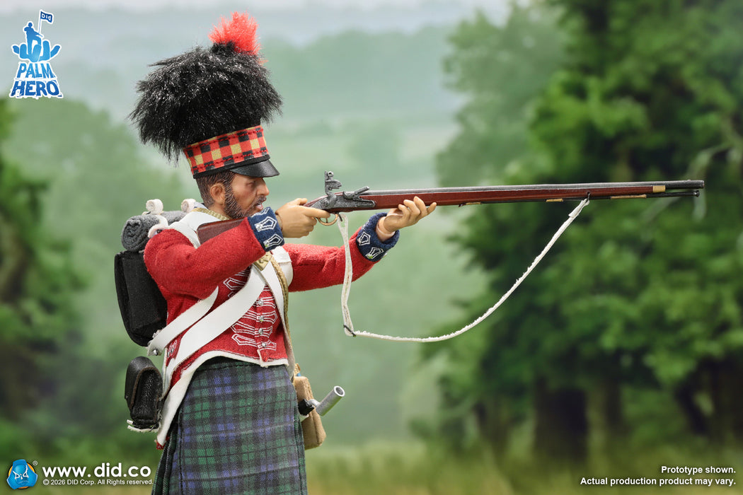 Pre-order 1/12 DID XN80040 British Army 42nd Regiment – The Black Watch – Angus Action Figure