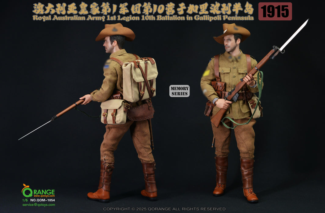In-stock 1/6 QOTOYS QOM-1054 Royal Australian Army Costume set