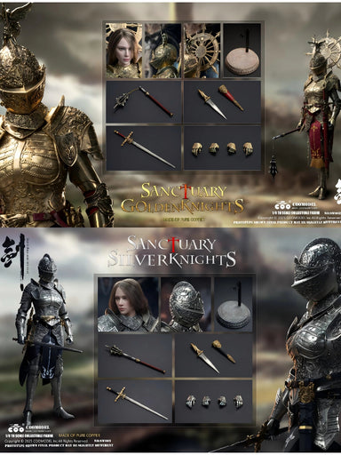 Pre-order 1/6 COOMODEL SW002 / SW003 SWORDS OF CHAOS - TEMPLE GUARDIANS