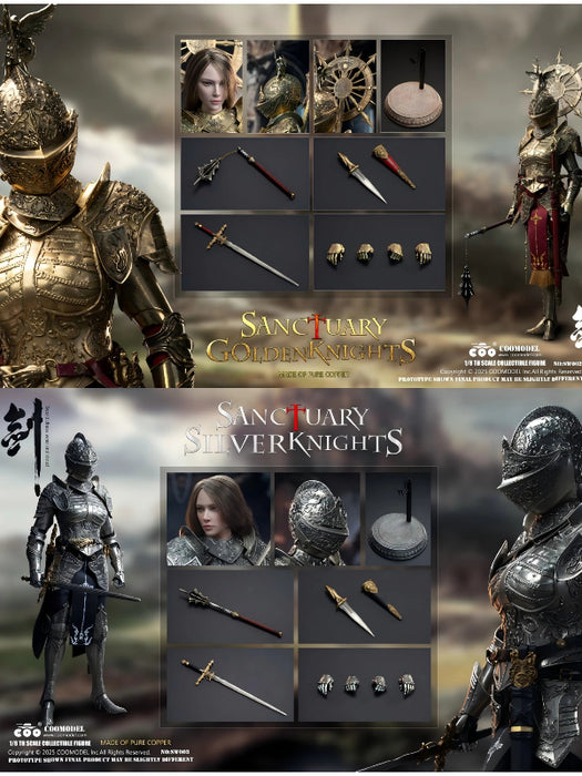 Pre-order 1/6 COOMODEL SW002 / SW003 SWORDS OF CHAOS - TEMPLE GUARDIANS