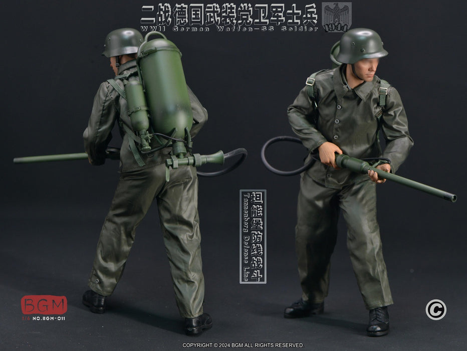 Pre-order 1/6 BGM BGM-011 WWII German Waffen-SS Soldier Tannenberg Defense Line 1944 Custom Kit