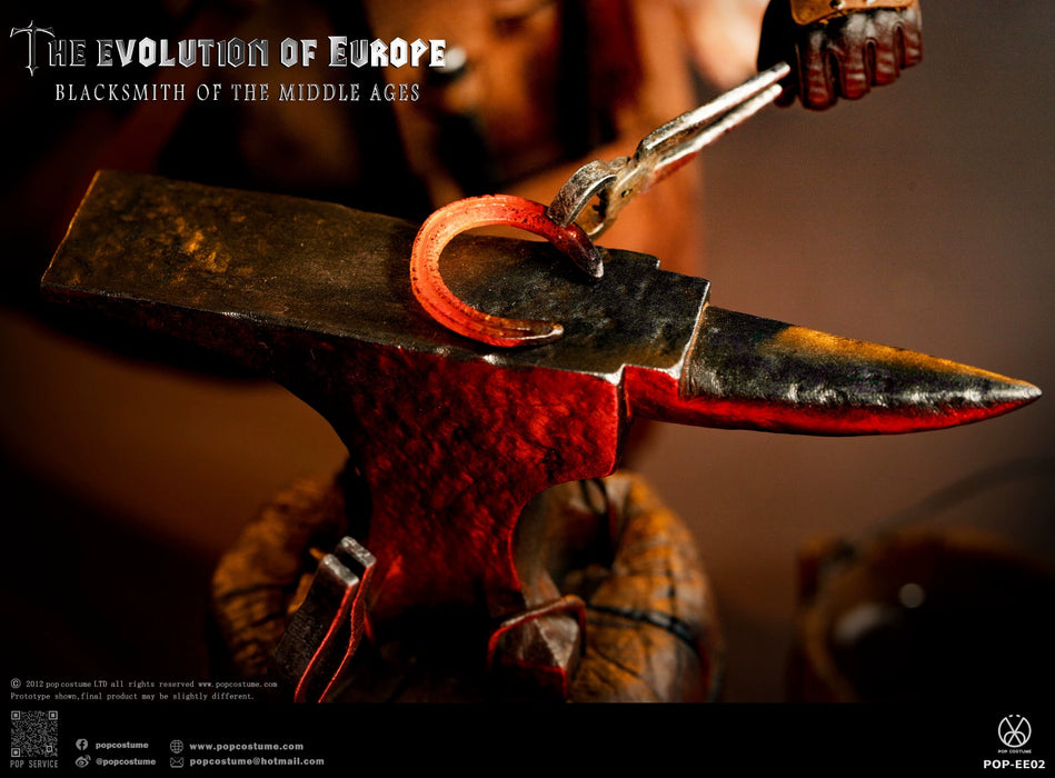 Pre-order 1/6 POPTOYS EE02 The Evolution of Europe Blacksmith Action Figure