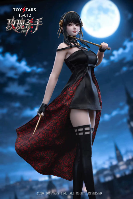 Pre-order 1/6 TOYSTAY TS-012 Rose Killer Yor Action Figure