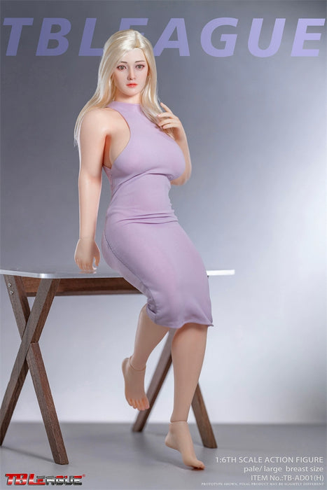 Pre-order 1/6 TBLeague TB-AD01H&02H Female Seamless Body Fullness Series (With Head Sculpt)