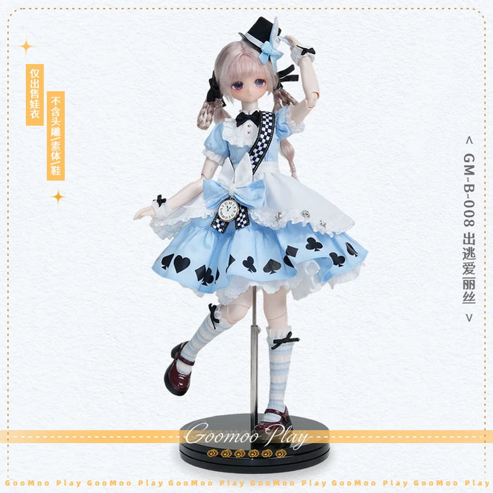 Pre-order 1/6 GOOMOO GM-B-008 Escape Alice Clothes Set