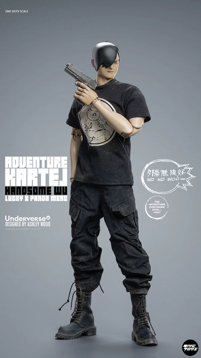 Pre-order 1/6 Underverse UV202514 DIRTY BOI PANDA HANDSOME WU Action Figure