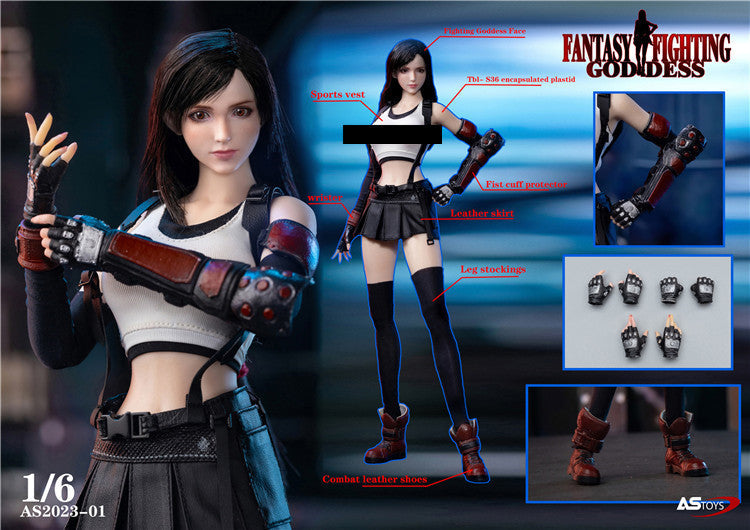 In-stock 1/6 ASTOYS AS2023-01 Fantasy Fighting Goddess Action Figure