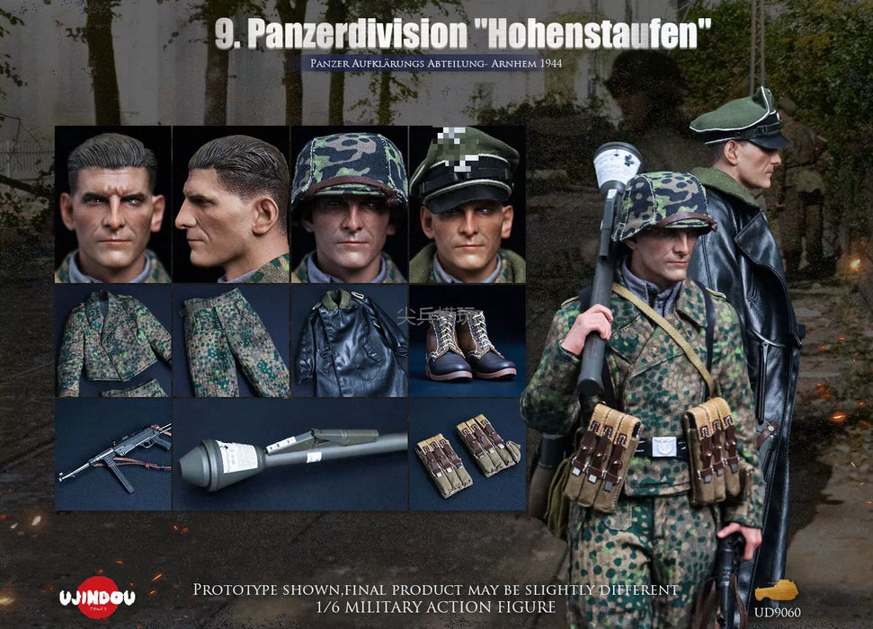 Pre-order 1/6 UJINDOU UD9060 9. Panzerdivision Hohenstaufen Action Figure