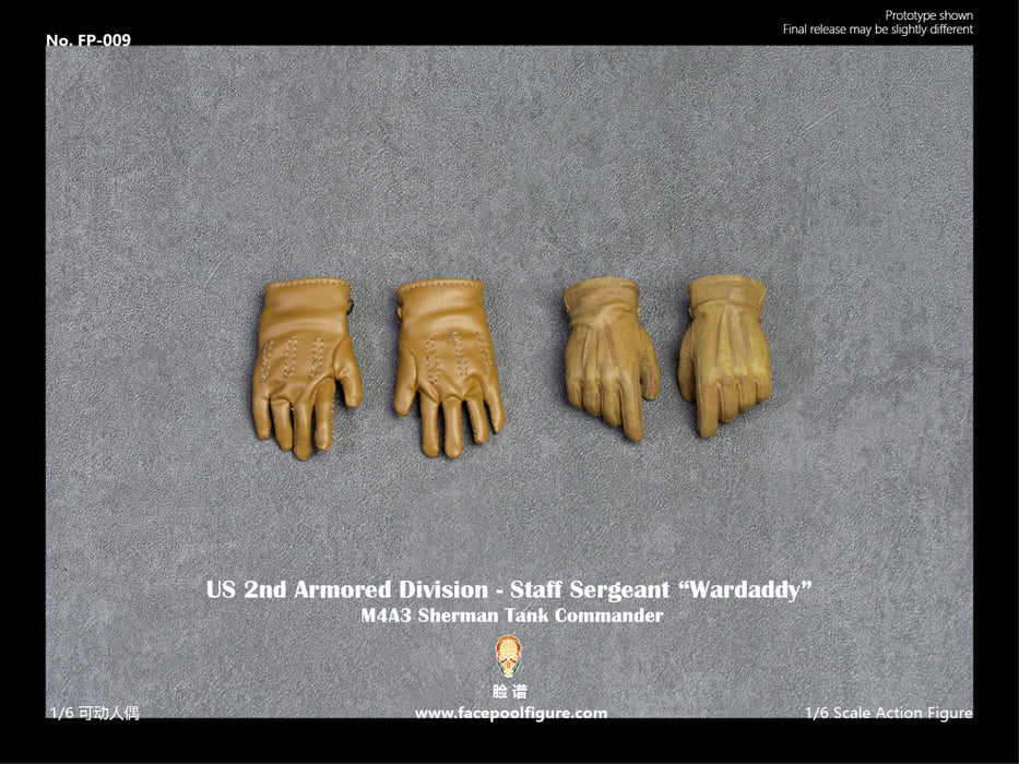 In-stock 1/6 Facepool FP009 2nd Armored Division Staff Sergeant Action Figure