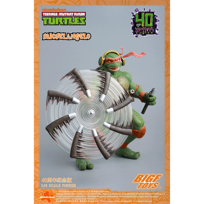 Pre-order 1/6 BIGFTOYS BIGF-004 TMNT Michelangelo Action Figure