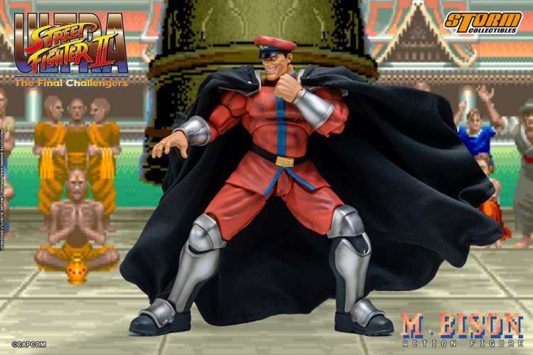 Pre-order 1/12 Storm Collectibles M. BISON (ULTRA STREET FIGHTER II) Action Figure