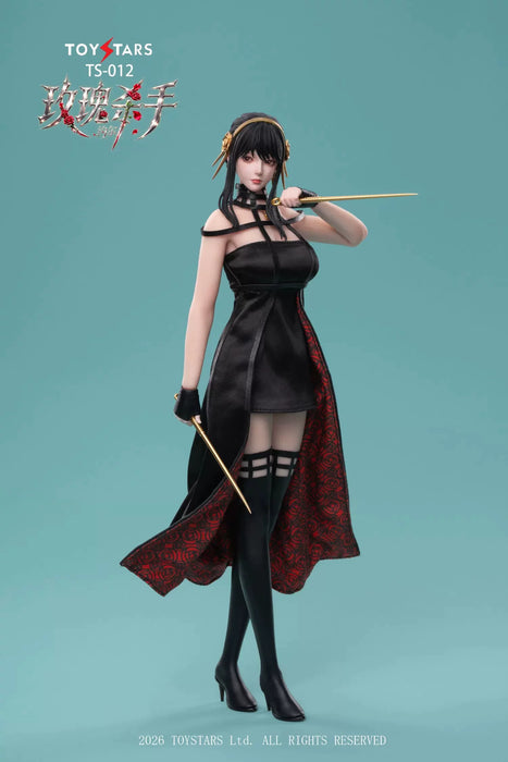 Pre-order 1/6 TOYSTAY TS-012 Rose Killer Yor Action Figure