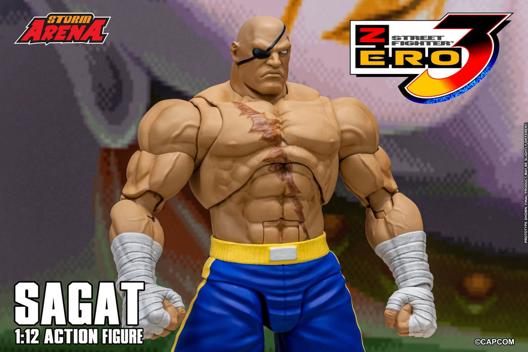 Pre-order 1/12 Storm Collectibles SFSA03 SAGAT - Street Fighter ZERO 3 "STORM ARENA"