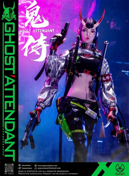 Pre-order 1/6 POPTOYS GS-001 Ghost Attendant Action Figure (Reissue)