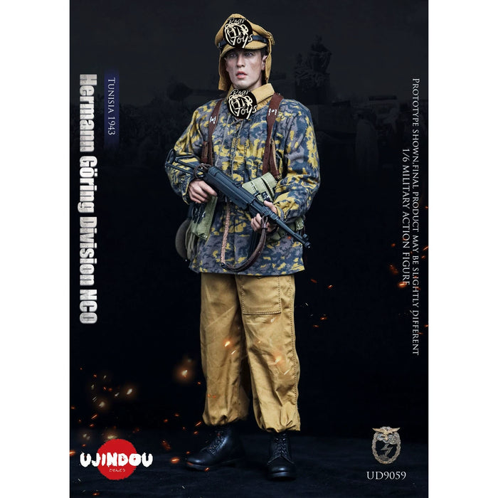 Pre-order 1/6 UJINDOU UD9059 WWII Hermann Goring Division NCO Action Figure