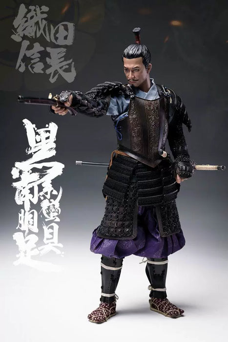 In-stock 1/6 COOMODEL BLACK EURO-STYLE SAMURAI ARMOR - ODA NOBUNAGA SE132 / SE133