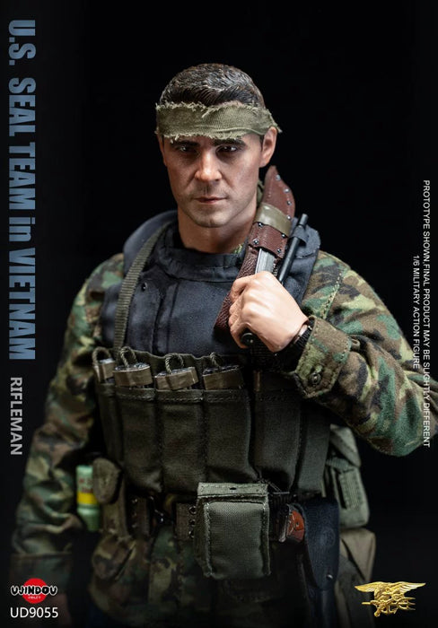Pre-order 1/6 UJINDOU UD9055 U.S. SEAL TEAM in VIETNAM RIFLEMAN Figure
