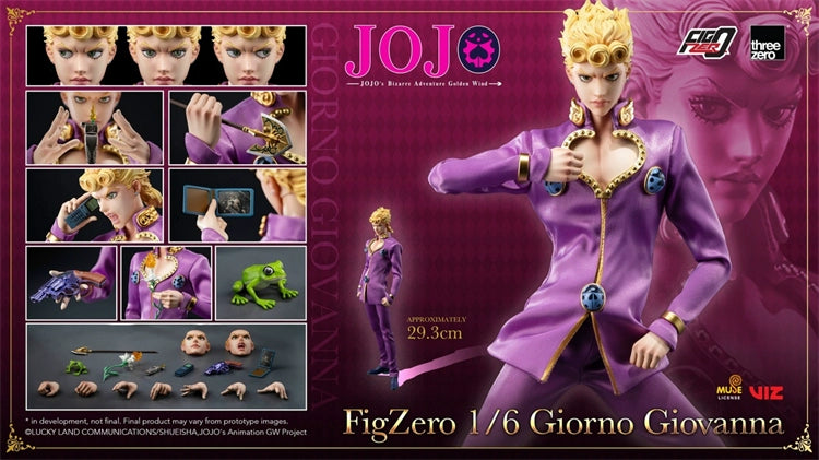 Pre-order 1/6 THREE ZERO 3Z0657 JOJO’s Bizarre Adventure Giorno Giovanna