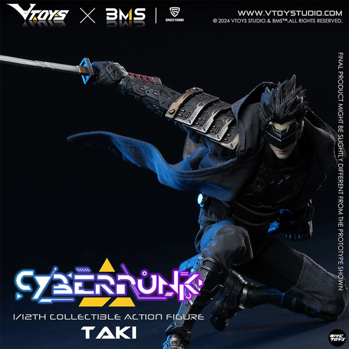 Pre-order 1/12 VTOYS Cyberpunk Samurai Taki Action Figure