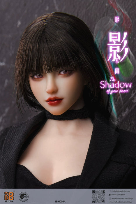 Pre-order 1/6 i8TOYS I8-H006 Shadow Female Head Sculpt