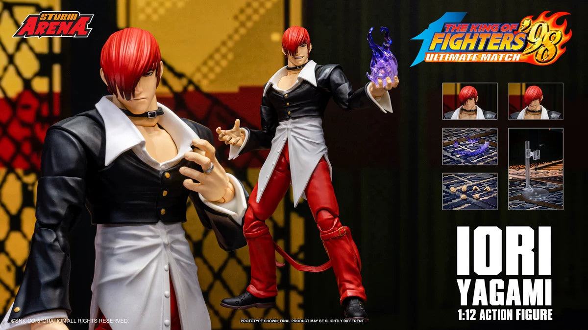 Pre-order 1/12 Storm Collectibles KFSA04 IORI YAGAMI - THE KING OF FIGHTERS 98'UM