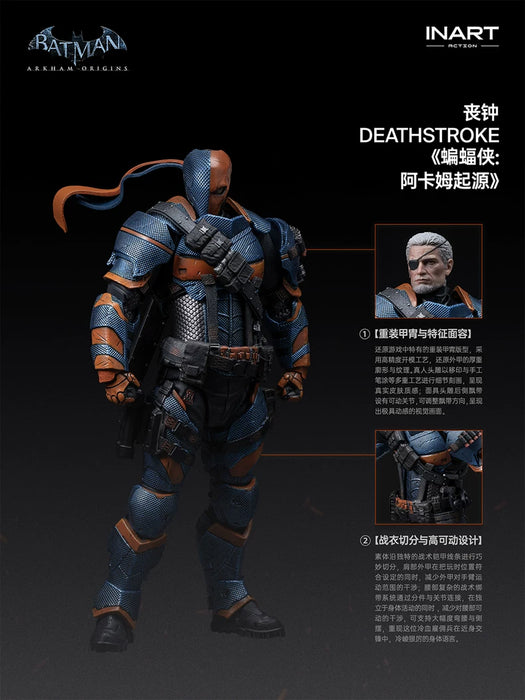 Pre-order 1/12 INART MAG G0012 Batman: Arkham Origins – Deathstroke Action Figure