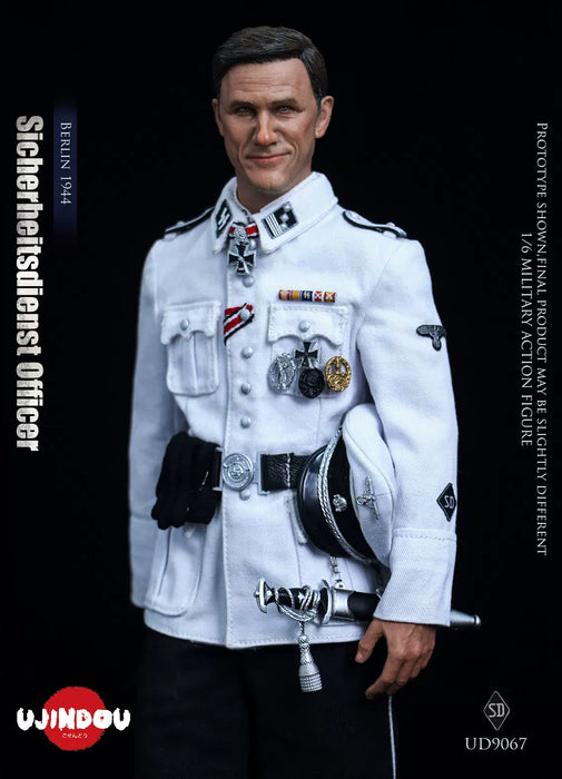 Pre-order 1/6 UJINDOU UD9067 Sicherheitsdienst Officer Berlin 1944 Action Figure