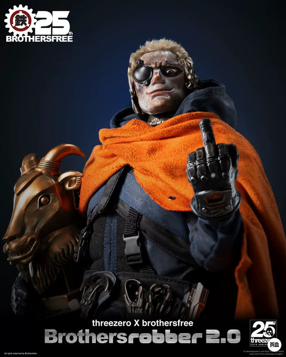 Pre-order 1/6 THREE ZERO Brothersrobber 2.0 25th Anniversary Ver.