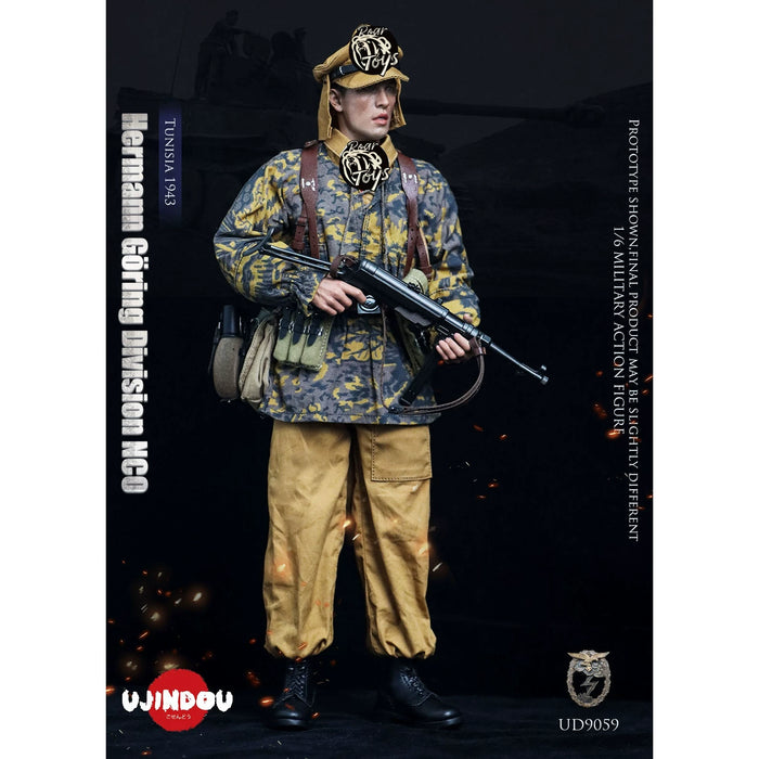 Pre-order 1/6 UJINDOU UD9059 WWII Hermann Goring Division NCO Action Figure