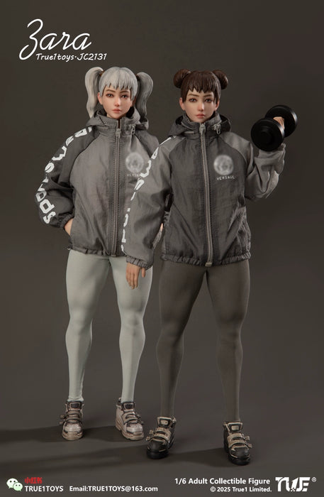 Pre-order 1/6 True1Toys JC2131 Sporty Girl ZARA Action Figure