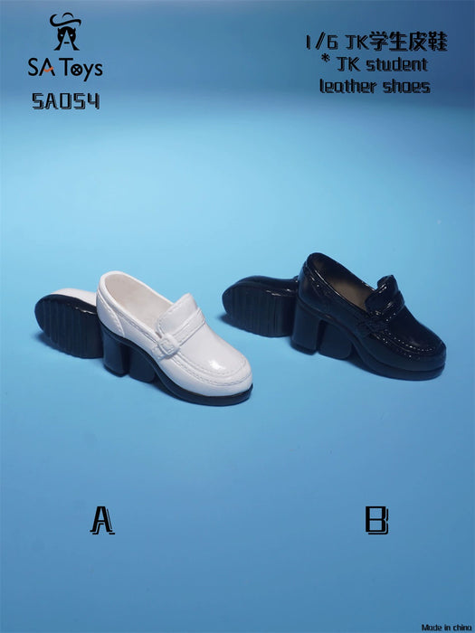 In-stock 1/6 SA TOYS SA054 JK student leather shoes