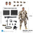 Pre-order 1/12 Hiya Toys ESU0254 Universal Soldier Action Figure