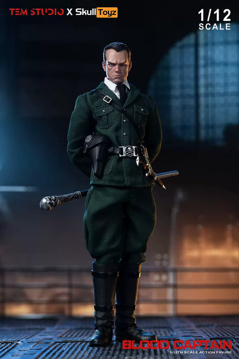 Pre-order 1/12 TEM TEMS007 Blood Captain in 2 color styles (A-Green & B-Black)