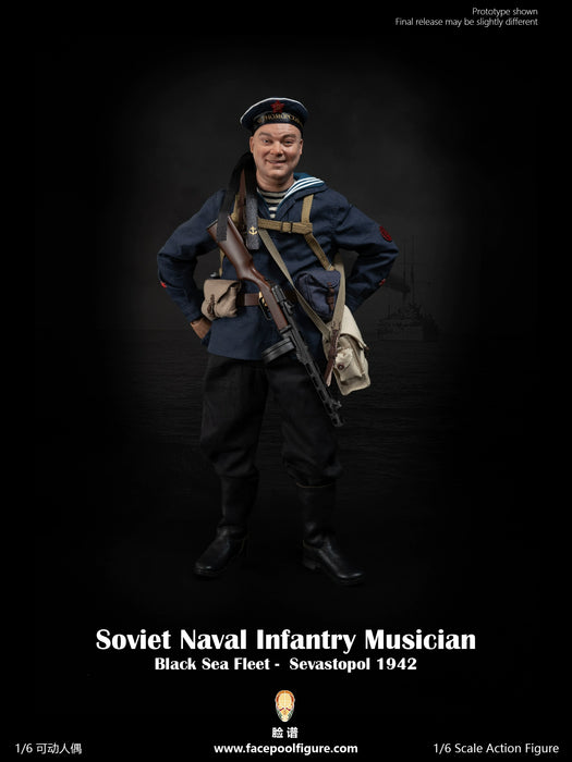 Pre-order 1/6 Facepool FP021 Soviet Naval Infantry Musician – Black Sea Fleet