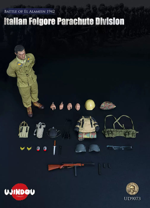 Pre-order 1/6 UJINDOU UD9073 Italian Folgore Parachute Division Battle of El Alamein 1942 Action Figure