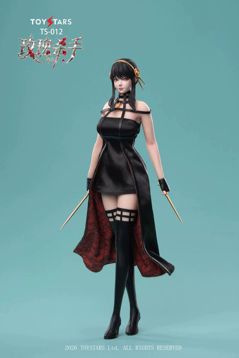 Pre-order 1/6 TOYSTAY TS-012 Rose Killer Yor Action Figure