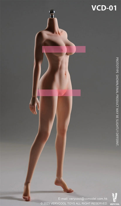 In-stock 1/6 Verycool VCD01 Seamless Female Body Mid Bust