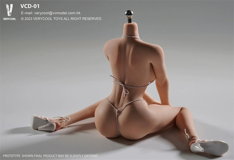 In-stock 1/6 Verycool VCD01 Seamless Female Body Mid Bust